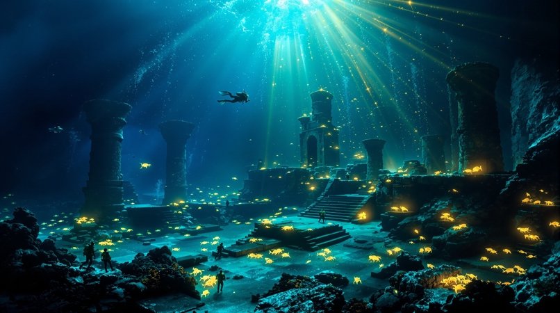 深海迷城 电影海报 - 免费动漫网站